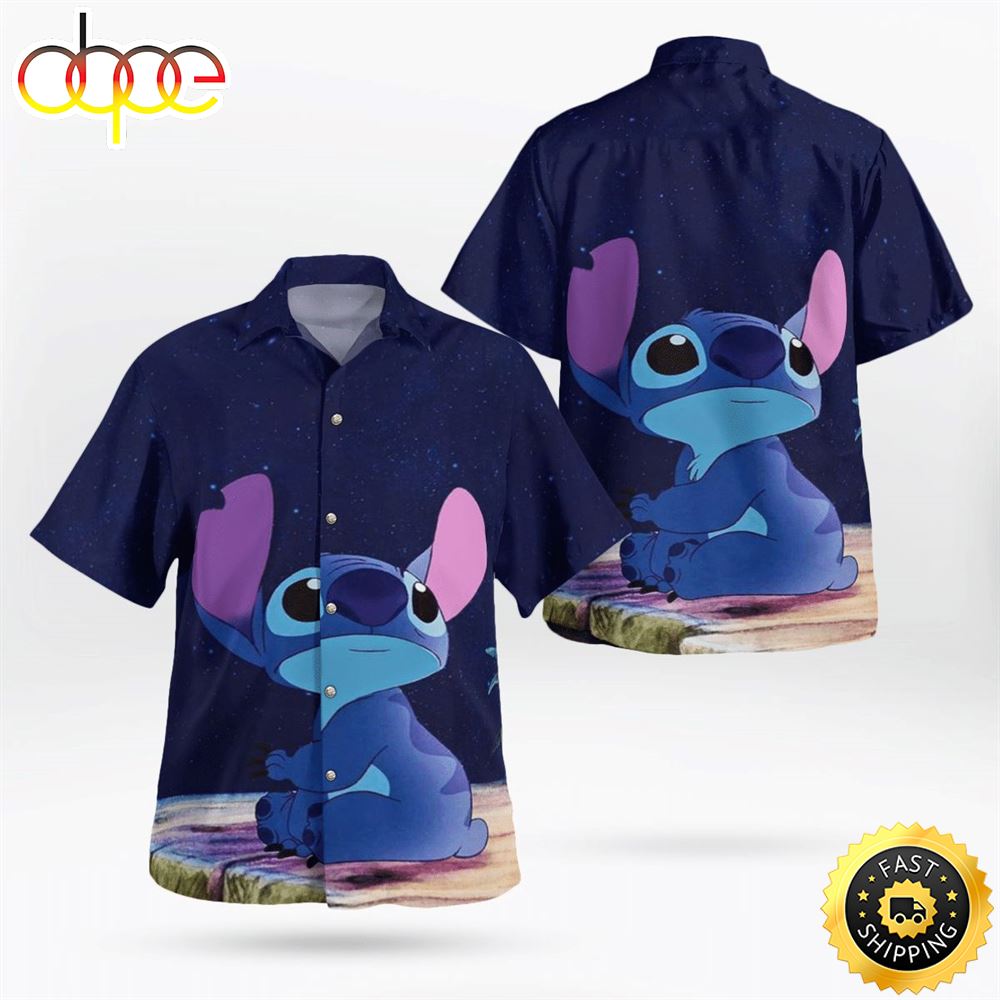 Disney Stitch And Lilo Disney Stitch And Lilo Hawaiian Shirt Ne3qhy