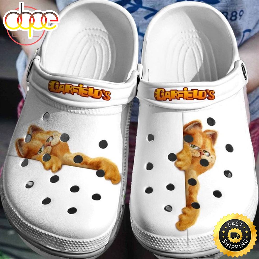 Funny Disney Movie Garfield Disney Crocs Clog Shoes L1amuu