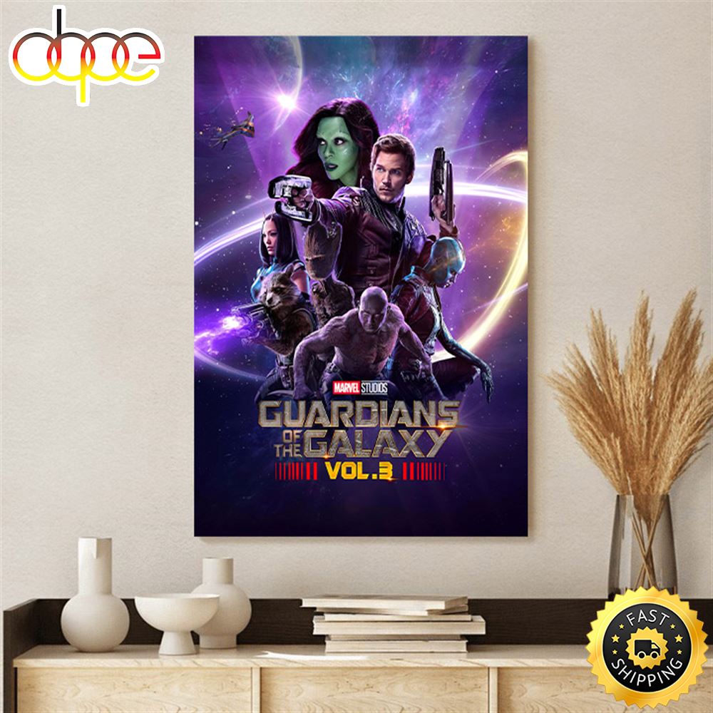 Guardians Of The Galaxy Movie Poster Poster Canvas 1