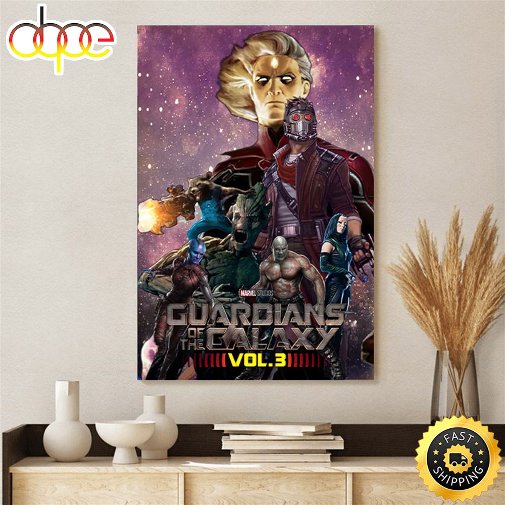 Guardians Of The Galaxy Vol 3 Poster Poster Canvas 1