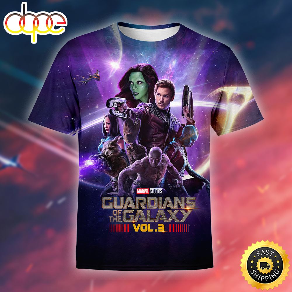 Guardians Of The Galaxy Movie Poster T Shirt 3d All Over Print Zvgfmf