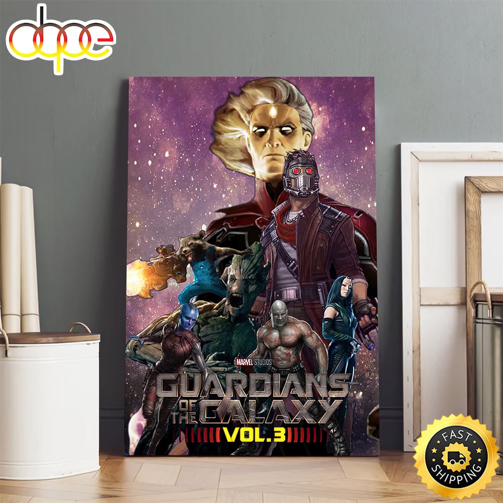 Guardians Of The Galaxy Vol 3 Poster Poster Canvas Uxctst