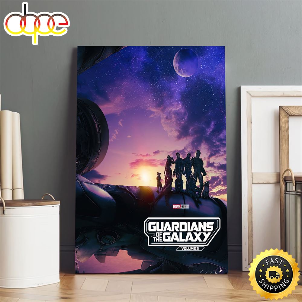 Guardians Of The Galaxy Volume 3 Poster Canvas Gwf6ae
