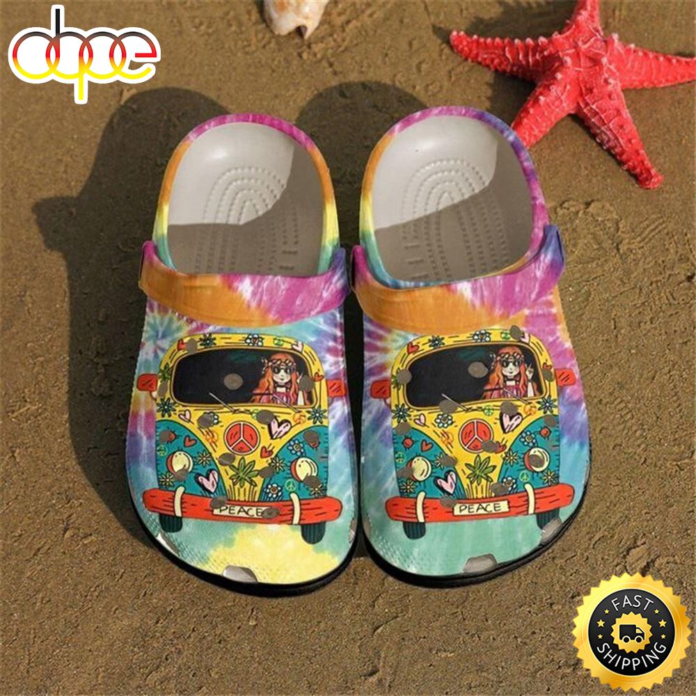 Hippie Clog Crocs Clog On Sandal Fashion Style Comfortable For Women Men Kid Zwncwf