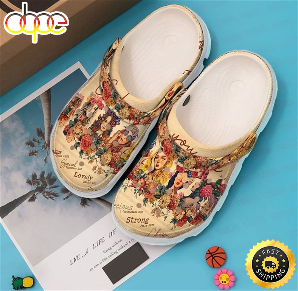 Hippie Life Vintage Crocs Clog Shoes Pp2hfg