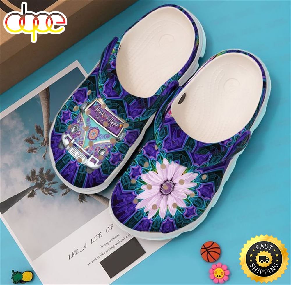 Hippie Soul Color Crocs Clog Shoes Mpzvvw