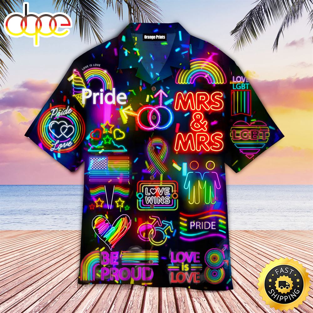 LGBT Gay Pride Month Aloha Hawaiian Shirts For Men For Women WT9104 1064 Hgtfk4