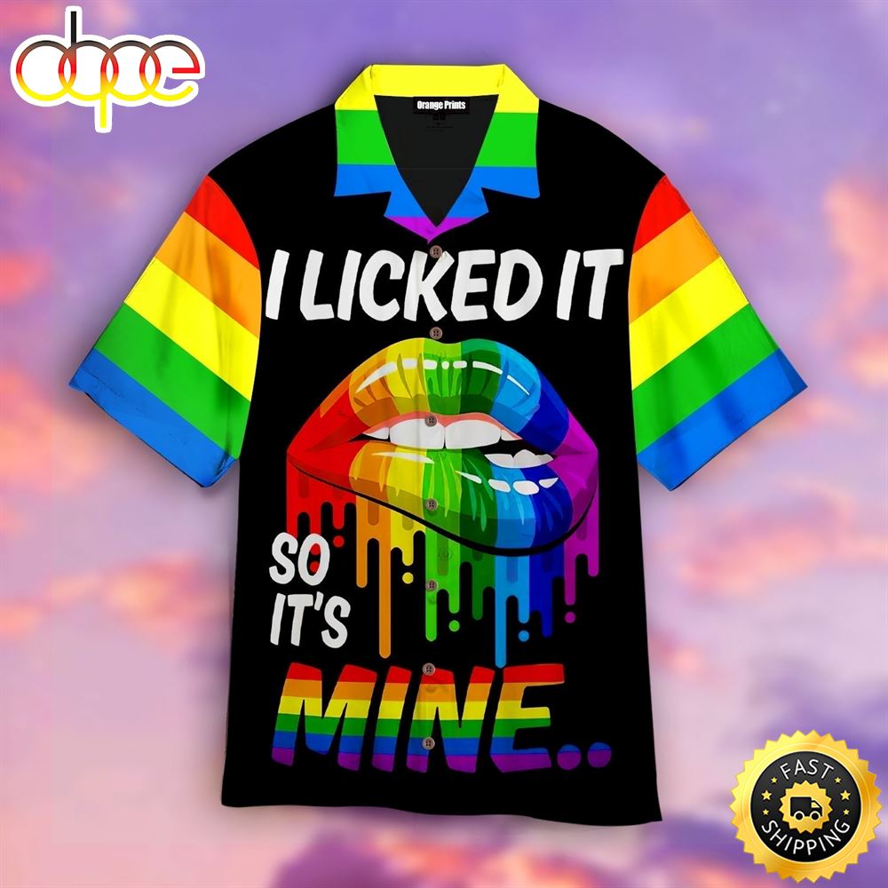 LGBT Pride Aloha Hawaiian Shirts For Men And Women Beld72