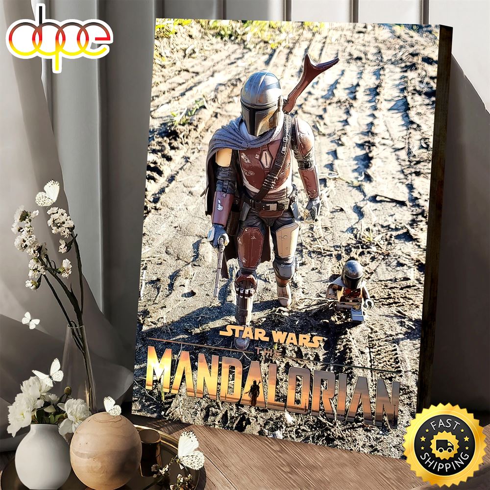 Mandalorian Season 3 Promo Poster Canvas