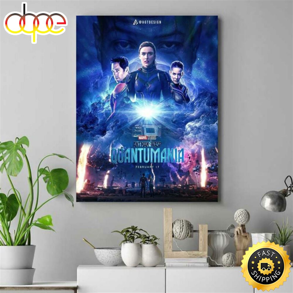 Marvel Ant Man And The Wasp Quantumania Poster Movie Ah0jkg