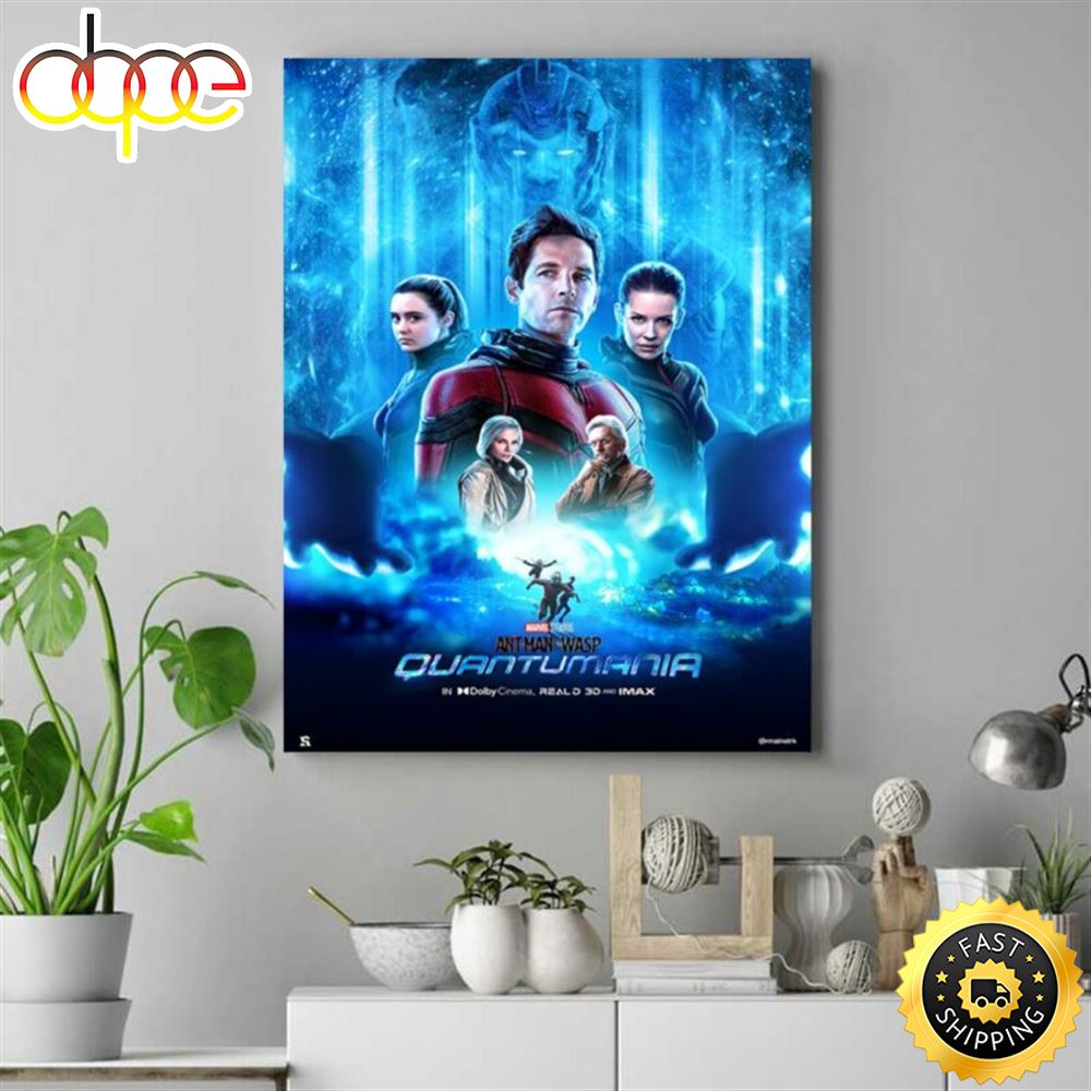 Movie Ant Man And The Wasp Quantumania Poster Canvas Oxouuq