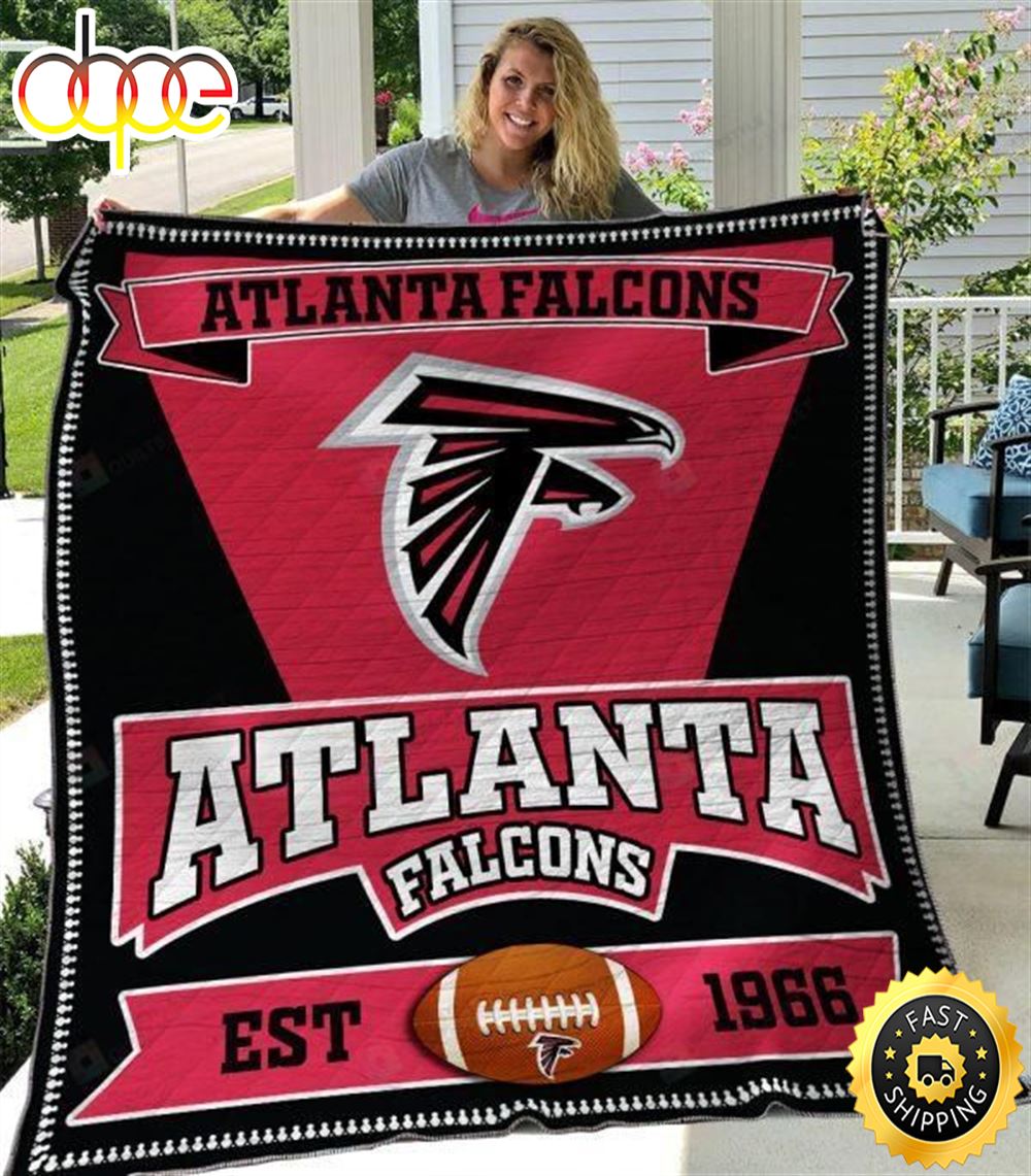 NFL Atlanta Falcons Est 1966 For Fan NFL Football Blanket Gift