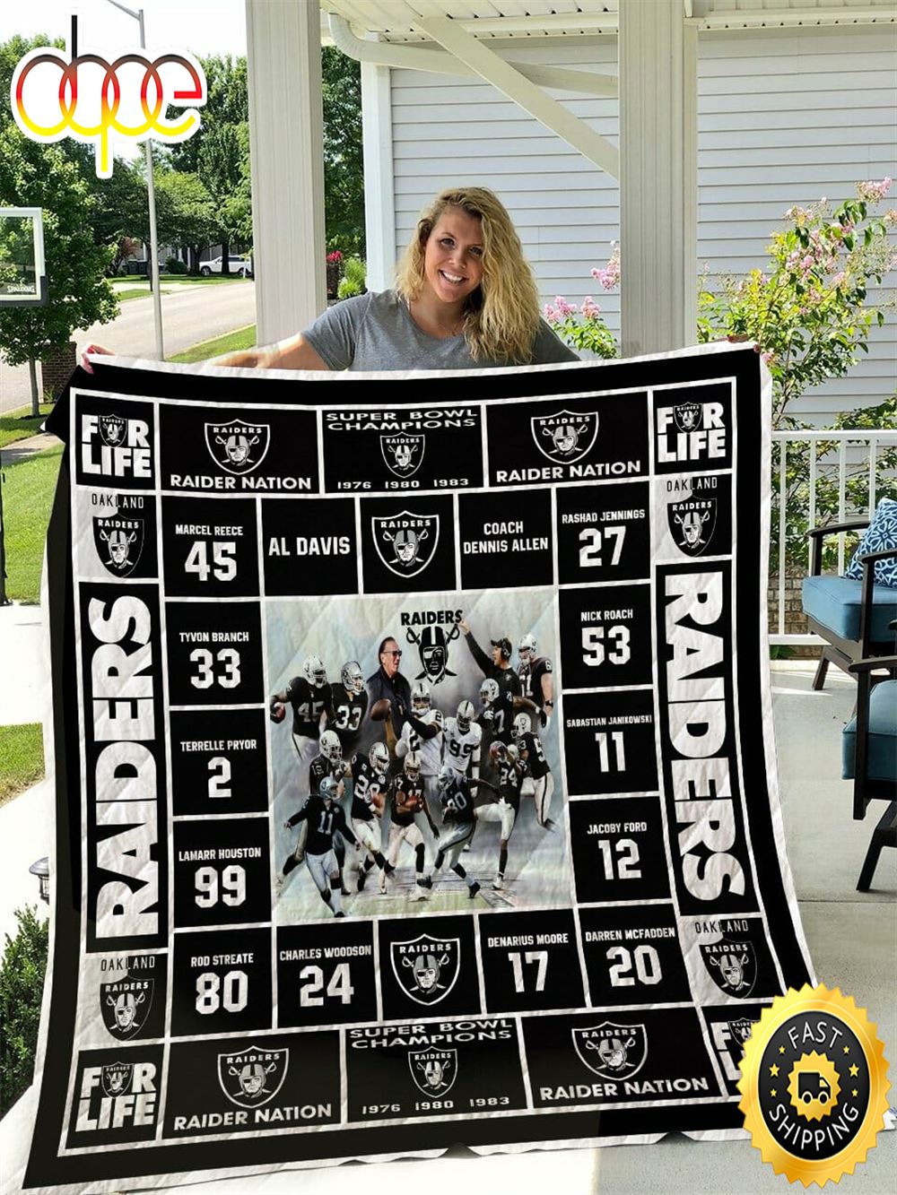 NFL Las Vegas Raiders Super Bowl Champions For Fan NFL Football Blanket Gift Zxnuuy