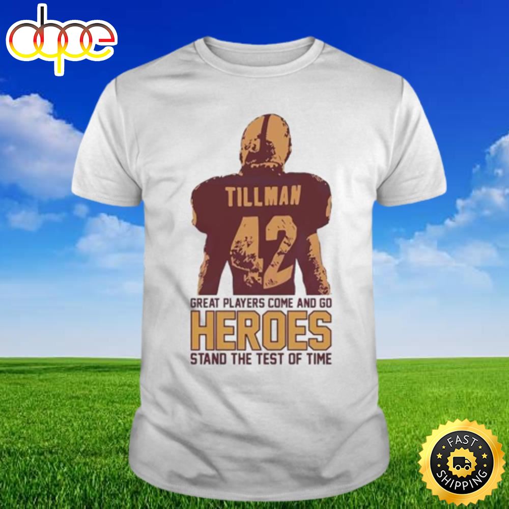 Pat Tillman Heroes White Unisex Basic T Shirt Jxsjzm