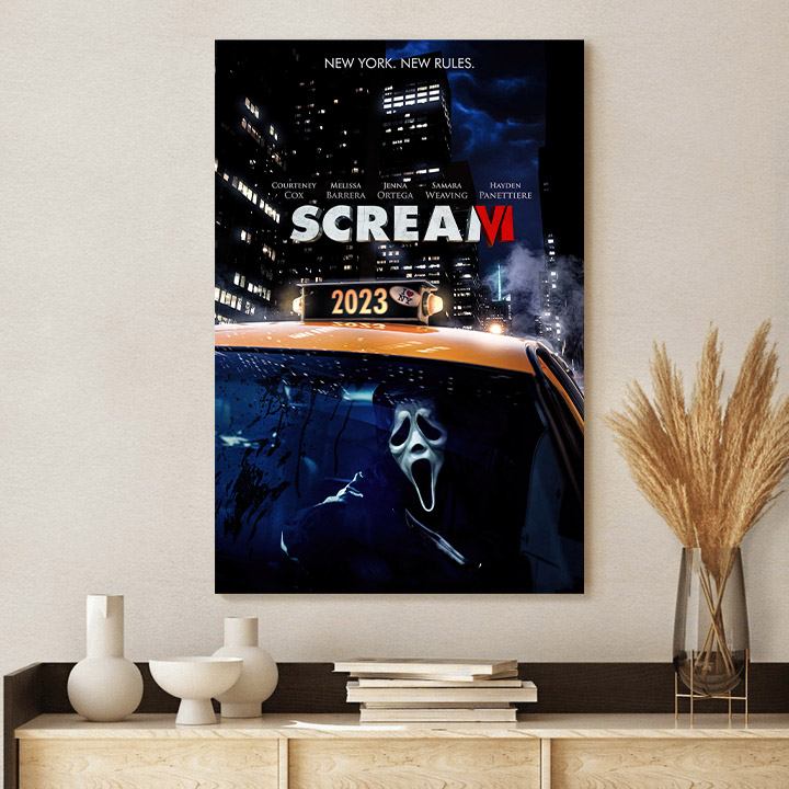 Scream VI New York New Rule Poster Canvas 1.6