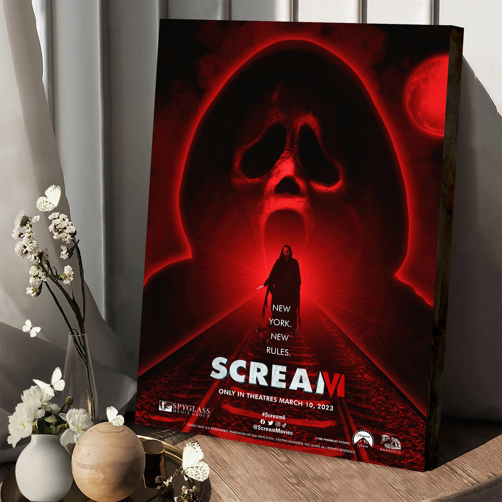 Scream VI New York New Rules Poster Canvas 1.4