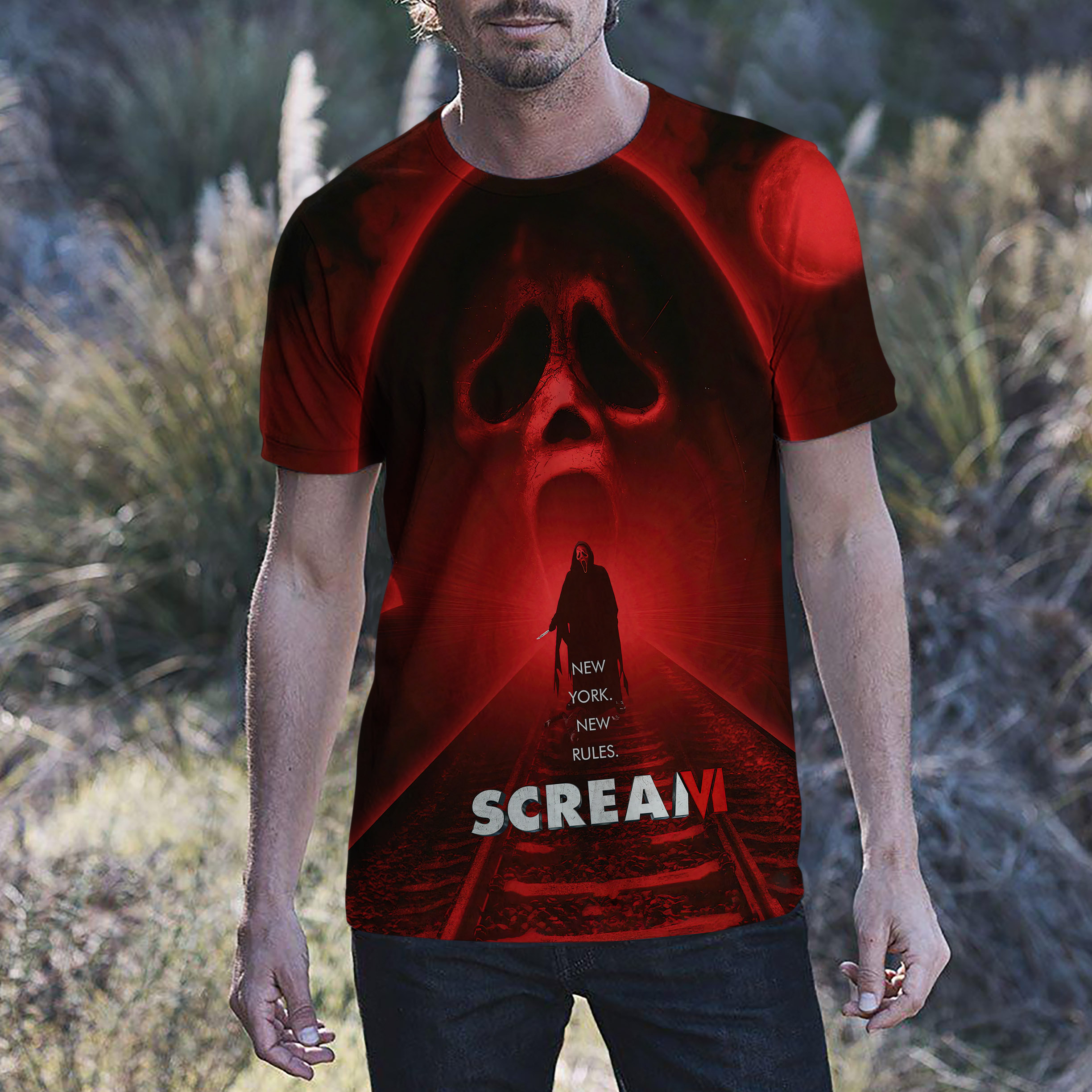 Scream VI New York New Rules T Shirt 3D All Over Print