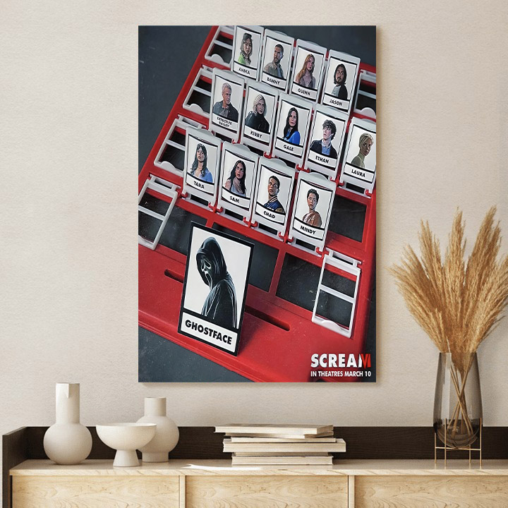 Scream VI Official Poster Canvas 1.5