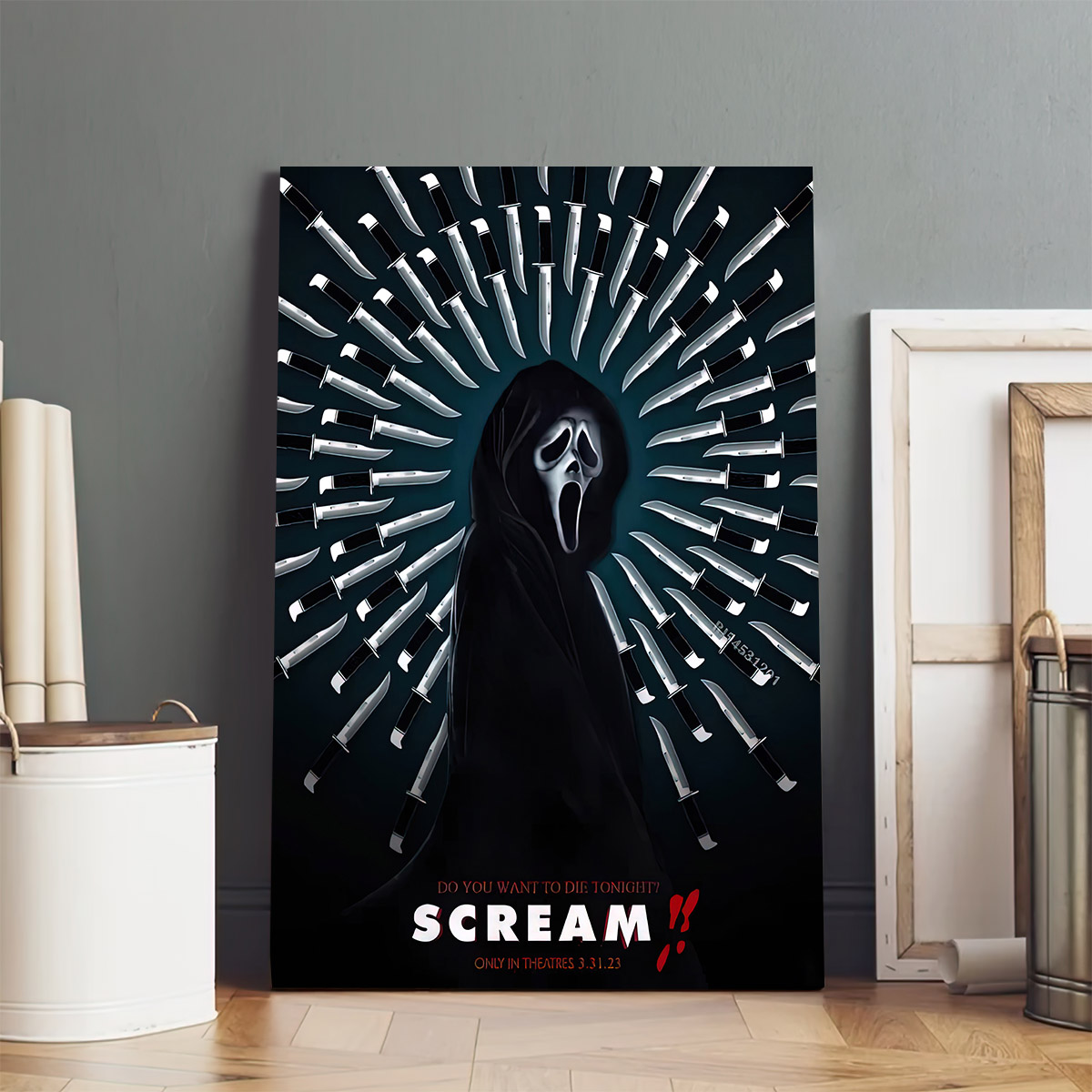 Scream VI Do You Want To Die Tonight Poster Canvas Lbinor
