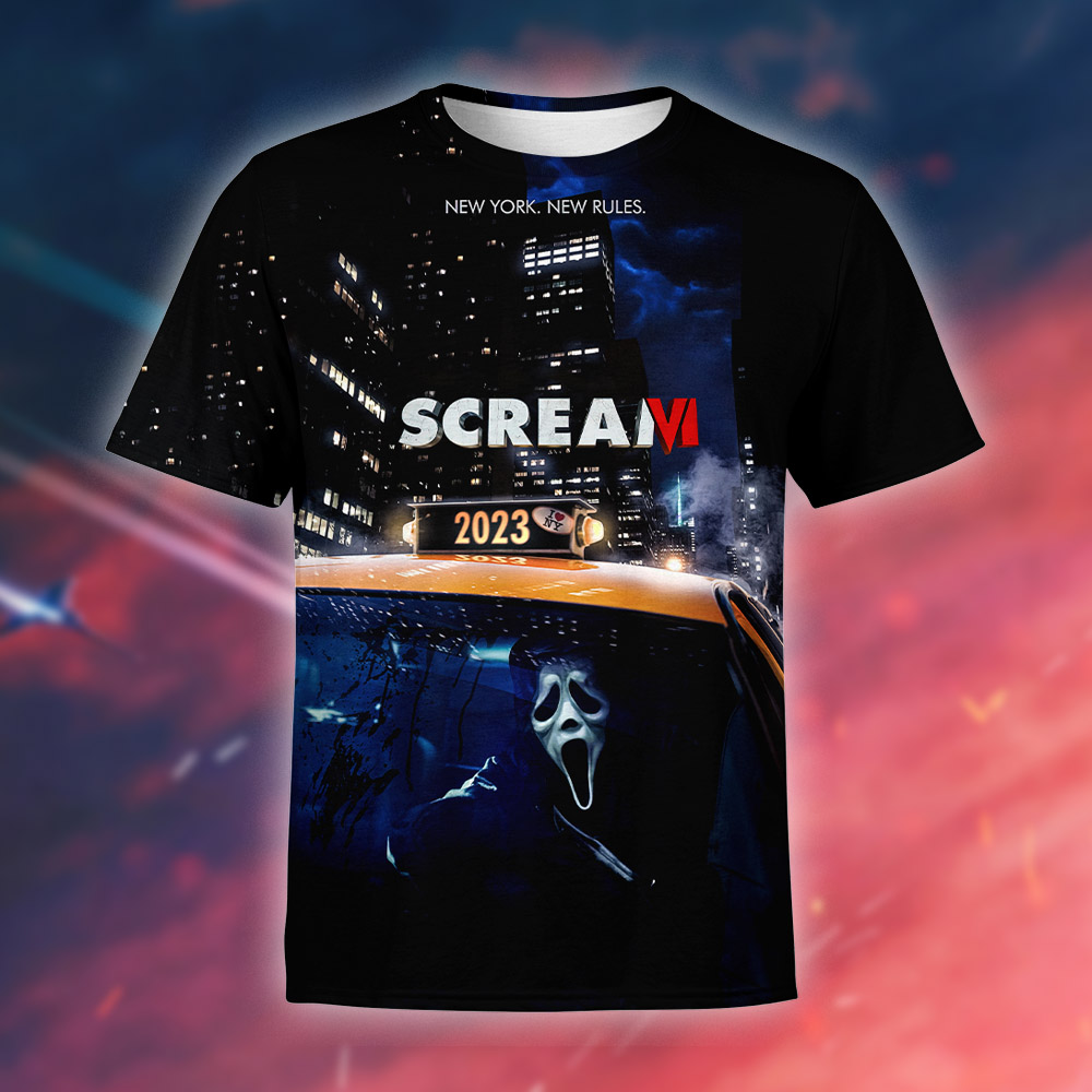 Scream VI New York New Rule T Shirt 3D All Over Print L7rqtz