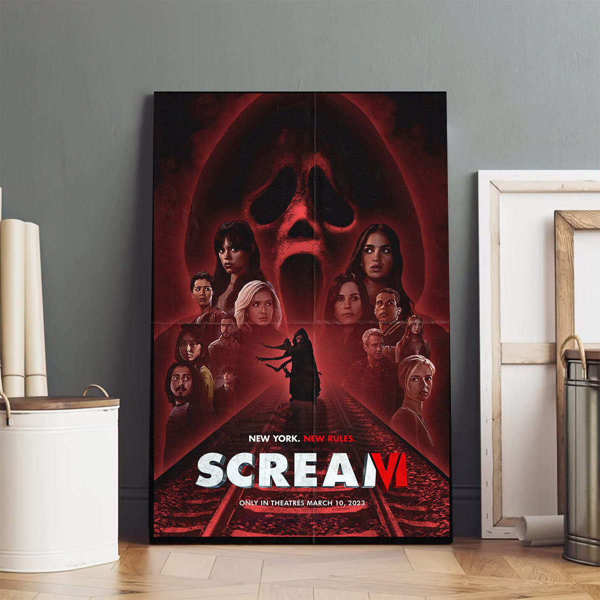 Scream VI New York New Rules Poster Poster Canvas Xclje7