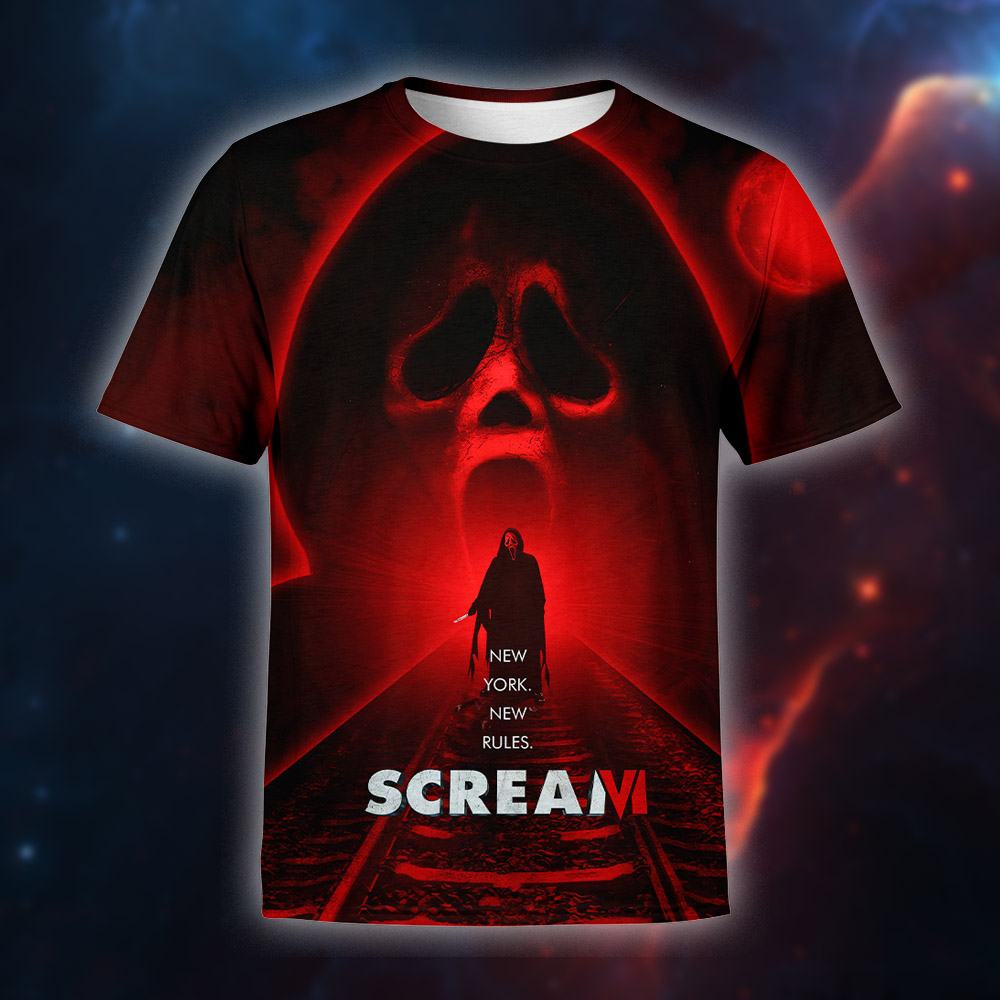 Scream VI New York New Rules T Shirt 3D All Over Print U8brbe