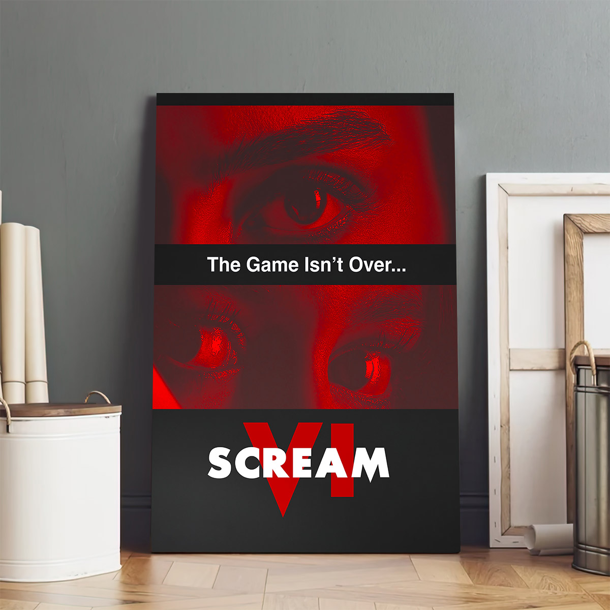 Scream VI The Game Isn T Over Poster Canvas 