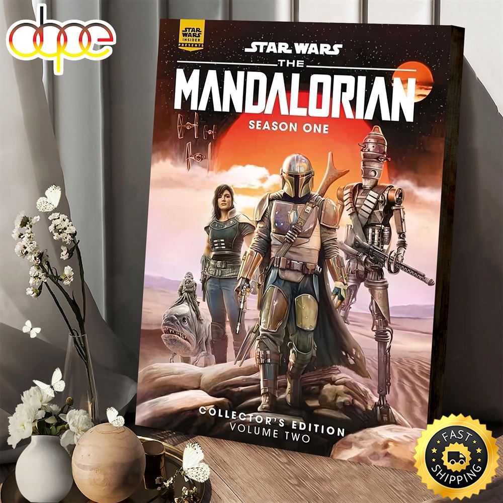 Star Wars Mandalorian Collectors Edition Volume Two Camvas Poster Canvas