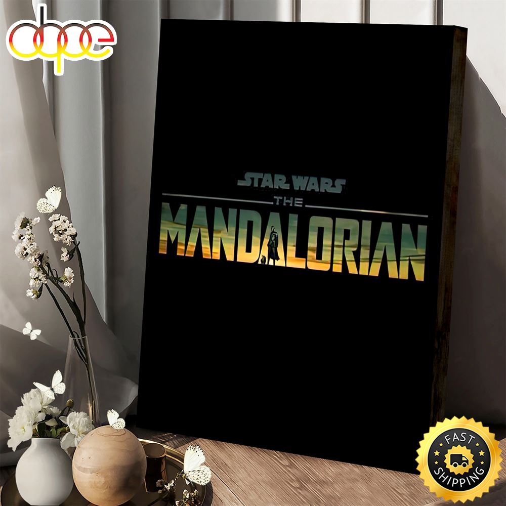 Star Wars The Mandalorian Season 3 Poster Canvas Dcmmt3