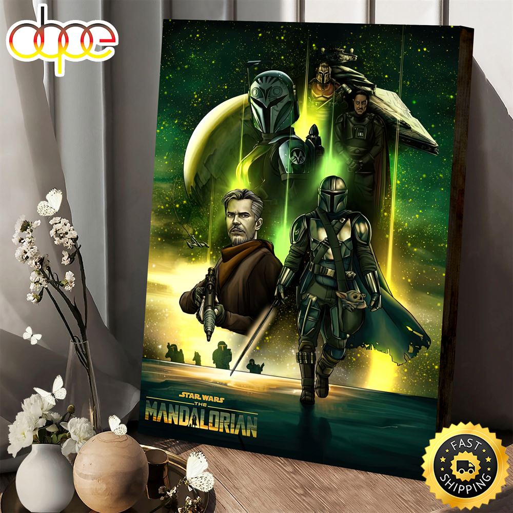 The Mandalorian Season 3 Poster Canvas