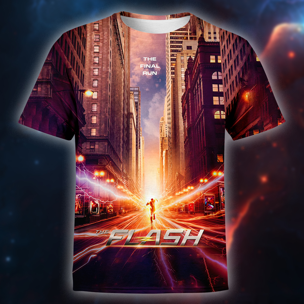 The Final Run Of The Flash Season 9 3d T Shirt All Over Print Shirts Nfvhnj
