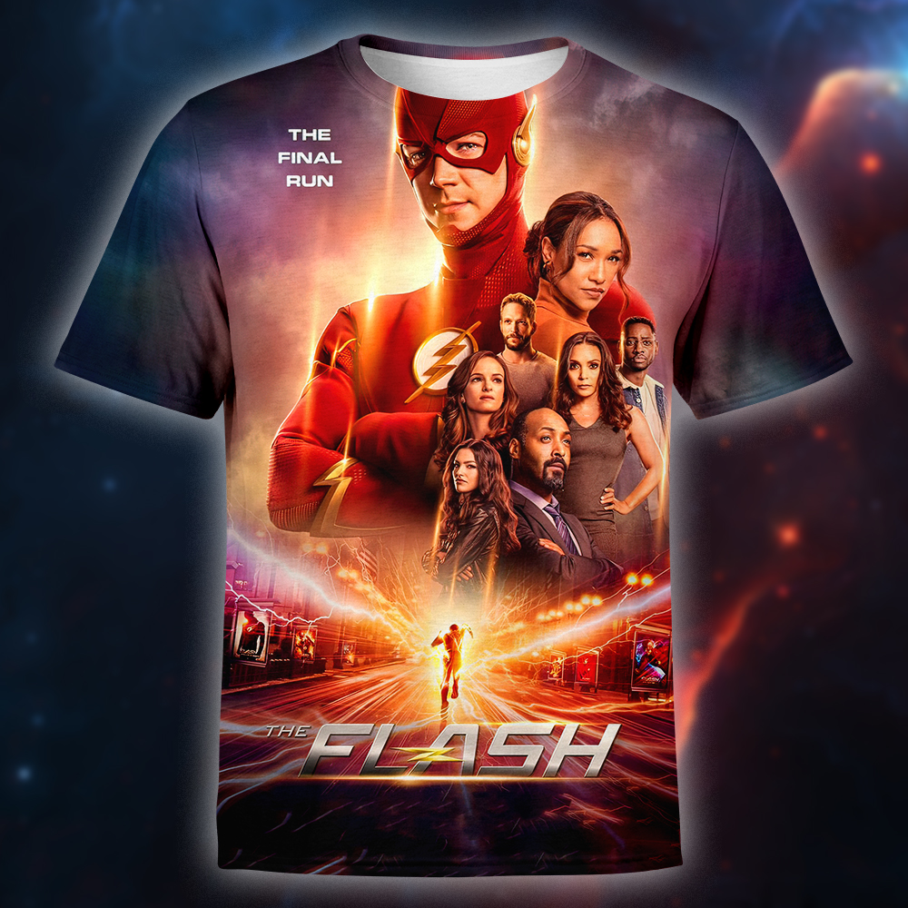 The Final Run The Flash Season 9 3d T Shirt All Over Print Shirts Bblibr
