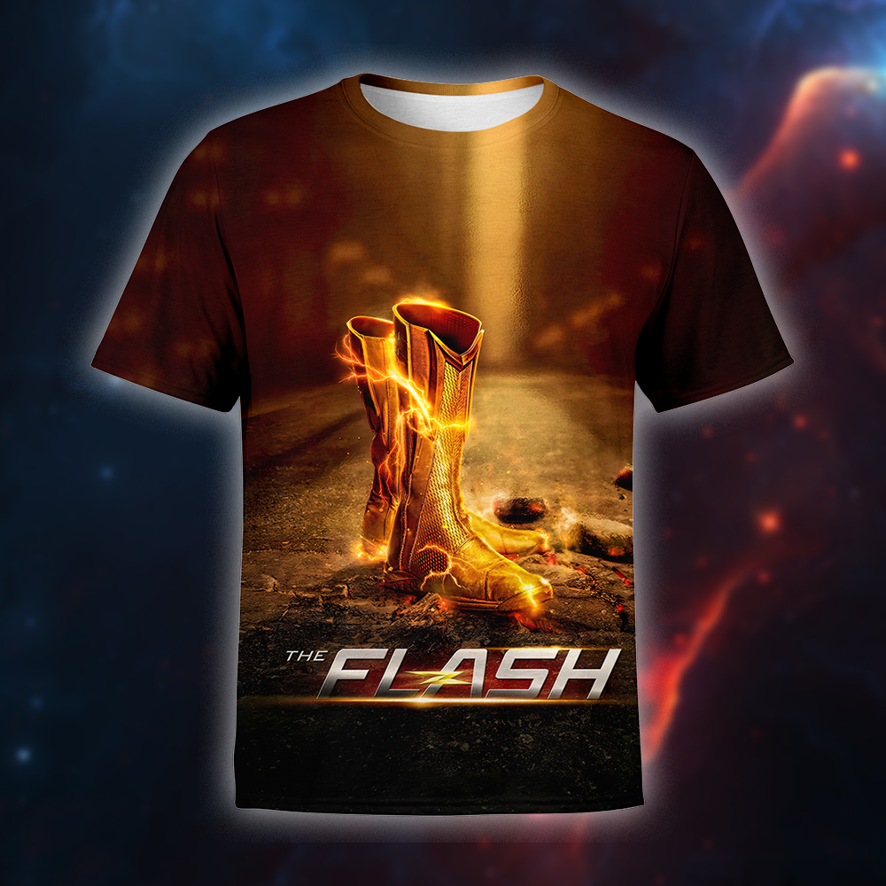 The Flash Final Season3d T Shirt All Over Print Shirts Jyd8qk