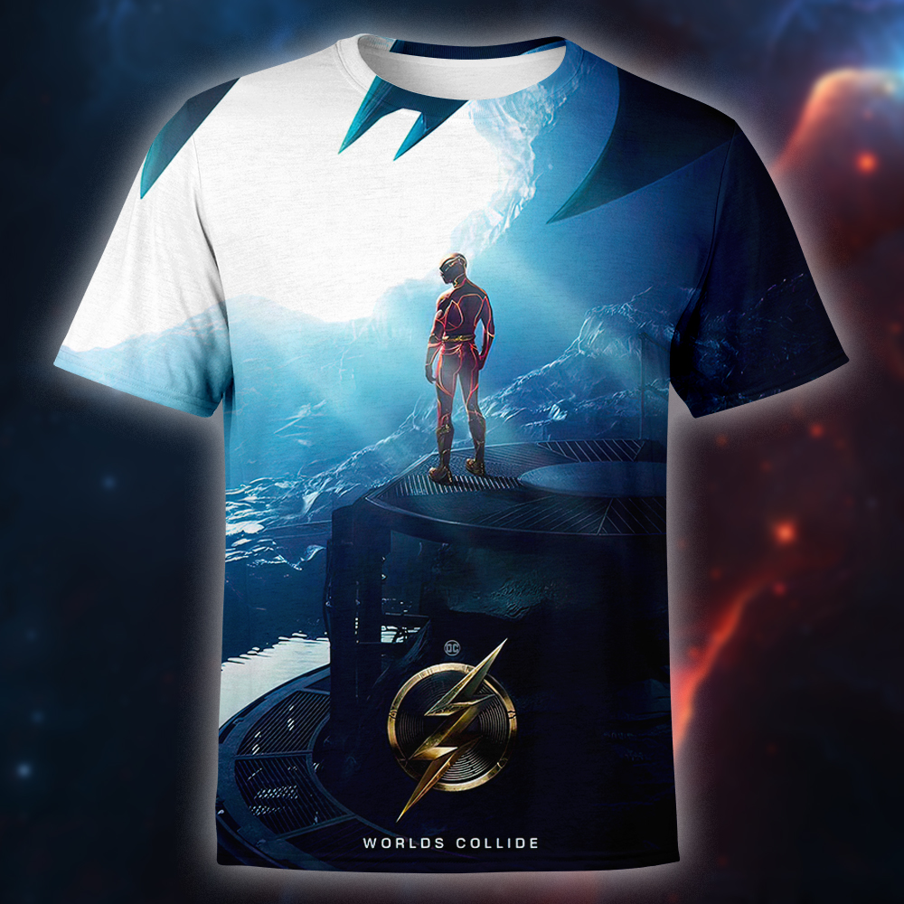 The Flash Season 9 New 3d T Shirt All Over Print Shirts T8kwdk