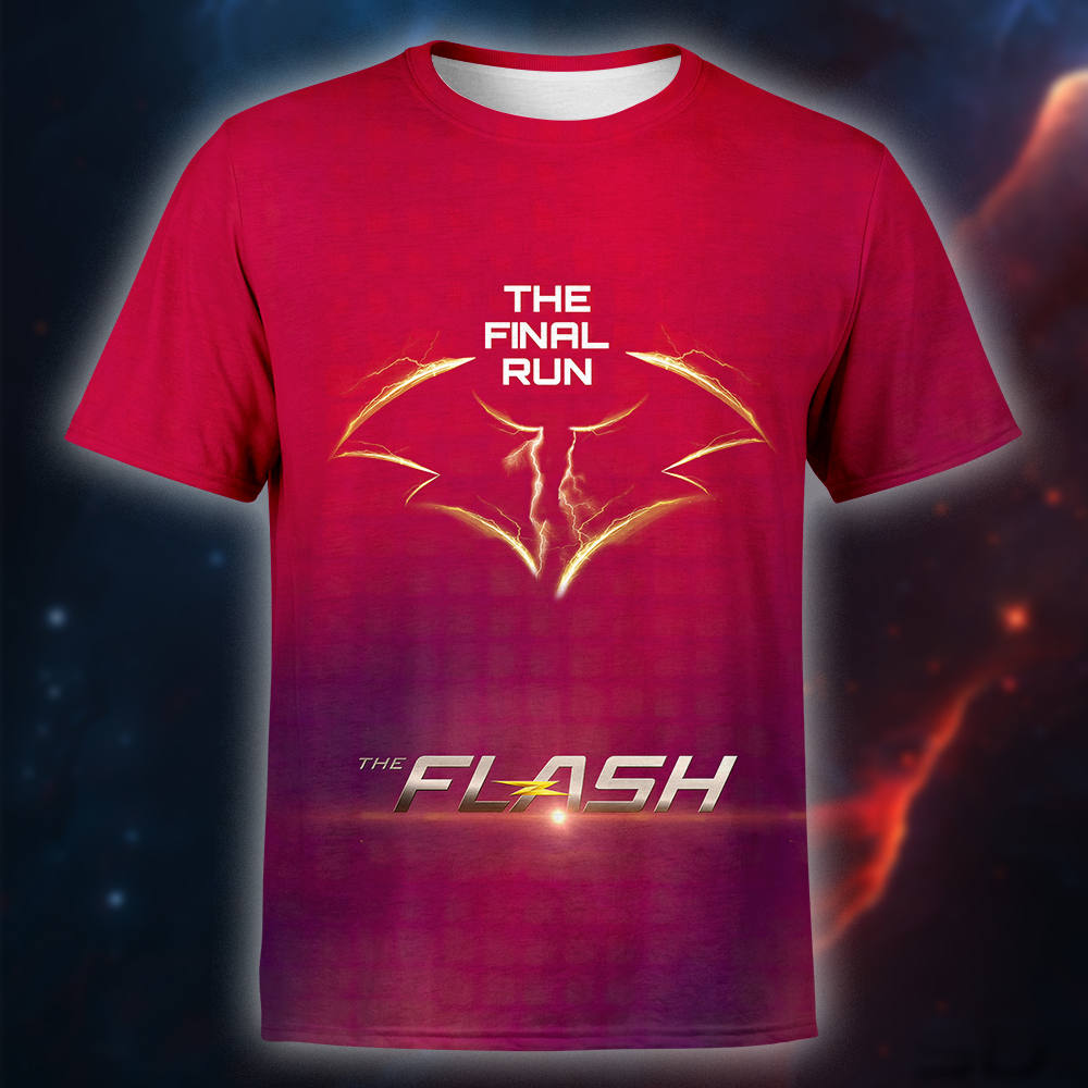 The Flash Season 9 The Final Run 3d T Shirt All Over Print Shirts Kkct69