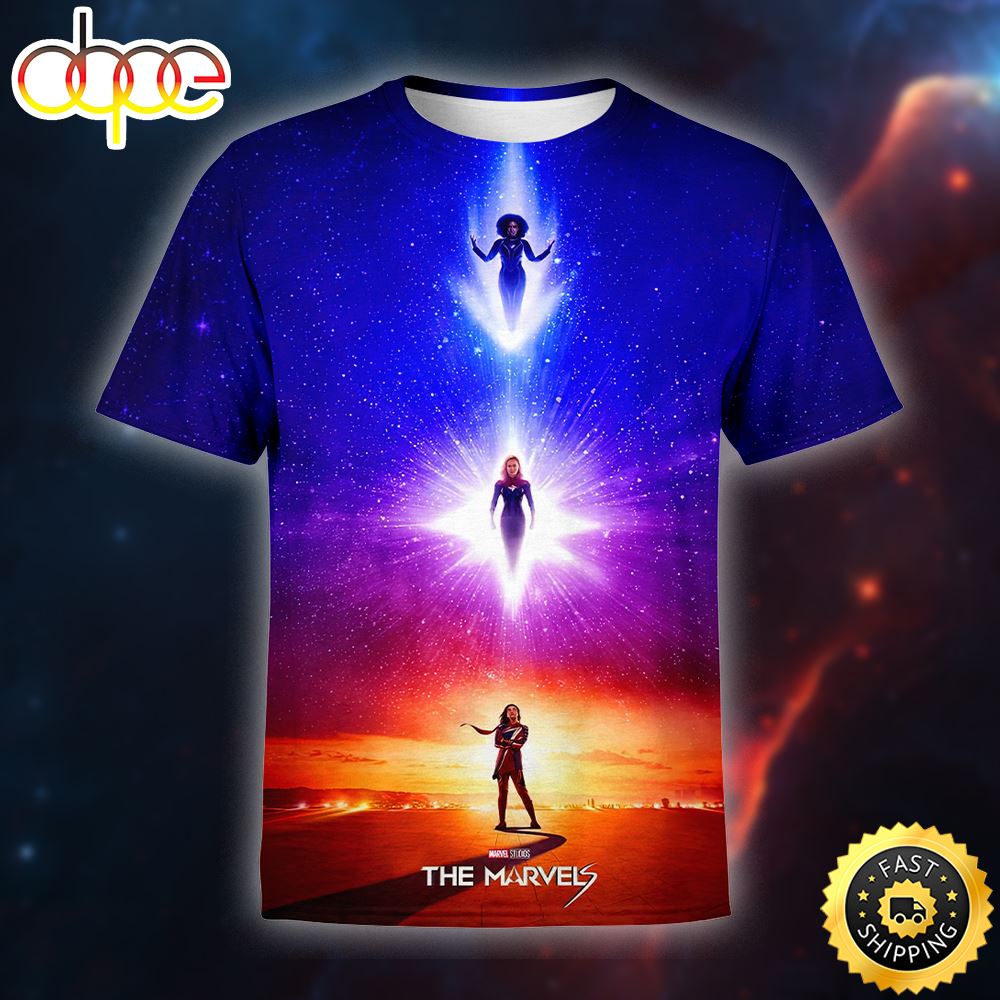 The Marvels Movie T Shirt 3d All Over Print Bjaklu
