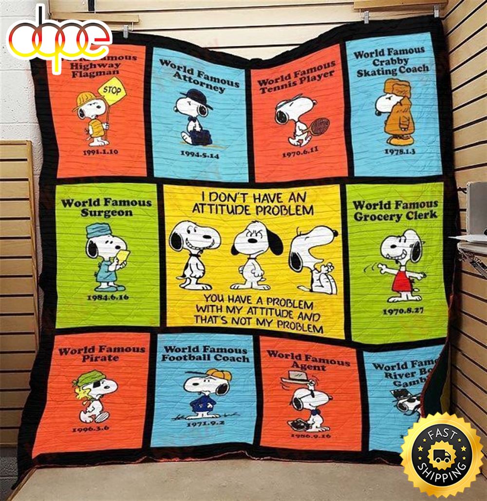 World Famous Snoopy The Peanuts Movie Snoopy Dog Blanket Ge0b4m