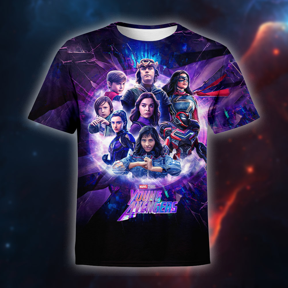 Young Avengers Of Marvels T Shirt 3D All Over Print Ugs84i
