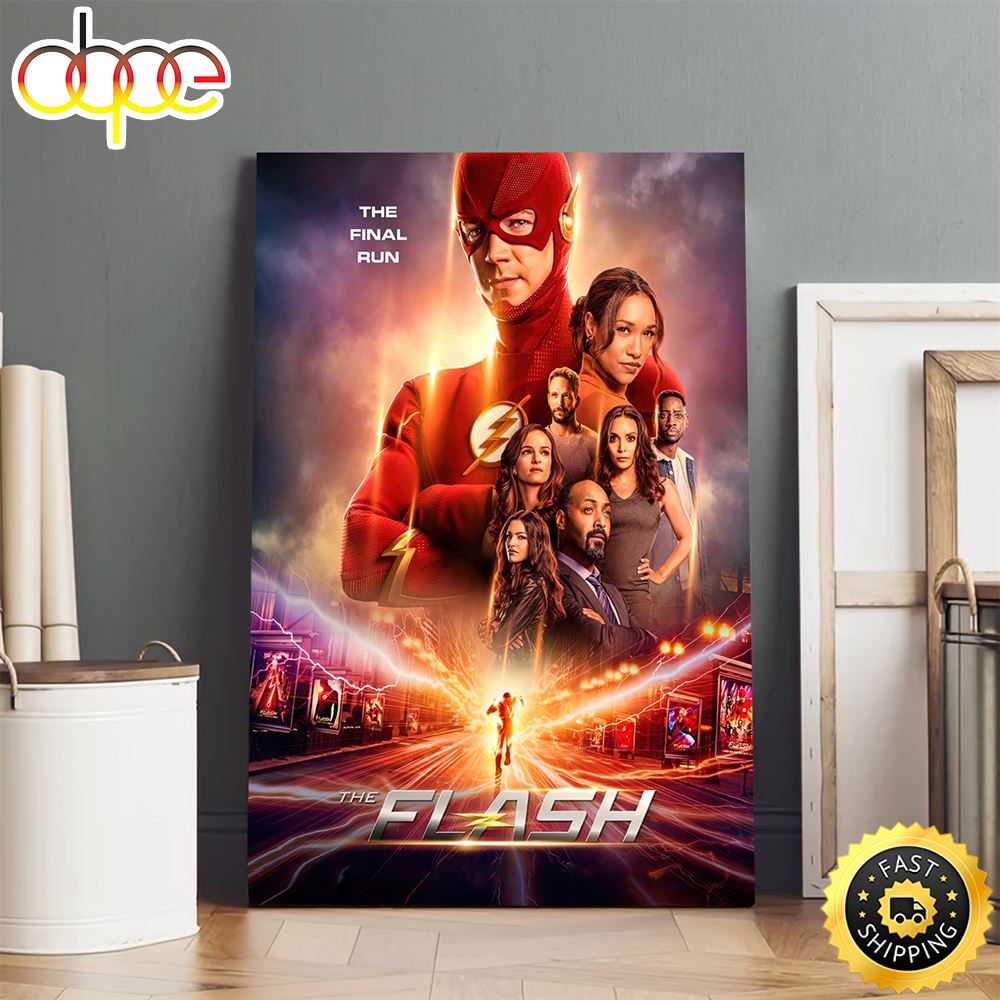 The Final Run The Flash Season 9 Poster Canvas Yrutea