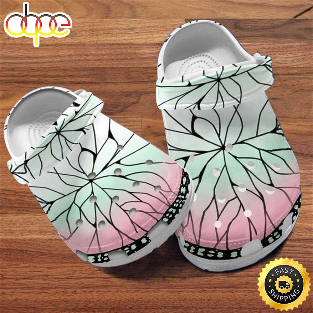 Butterflies Kochou Kimono Slippers Mothers Day Butterfly Fans Gift Crocs Clog Shoes Elyvev