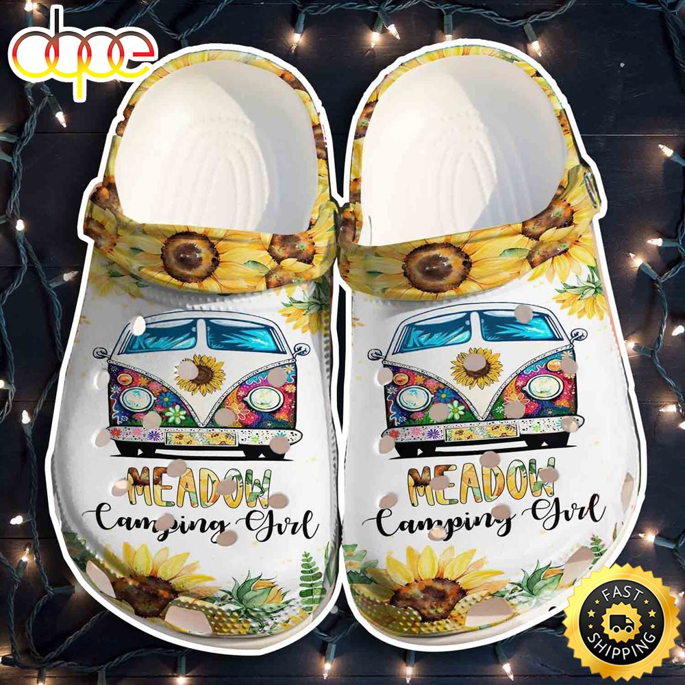 Camping Girl Clog Shoess Shoes For Girl