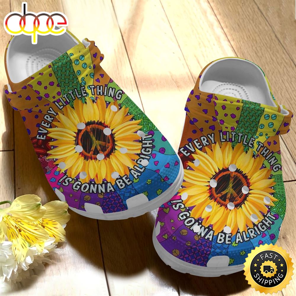 Colorful Heart Hippie Sunflower Clog Shoess Shoes Clogs Women Lj8rpx
