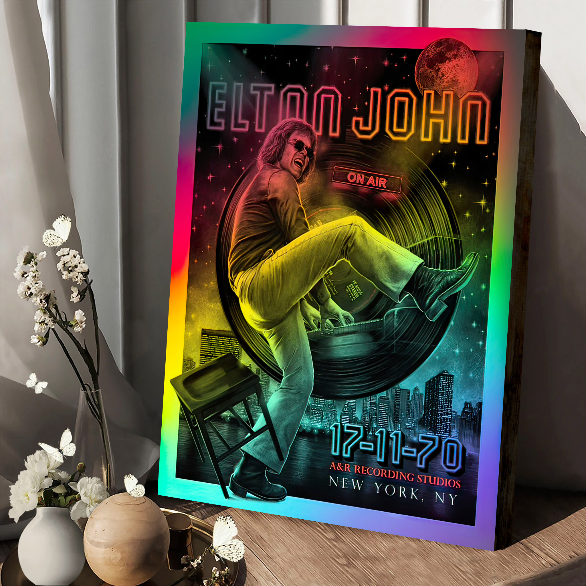 Elton John 17 11 70 50th Anniversary Rainbow Foil Edition 1.2 2