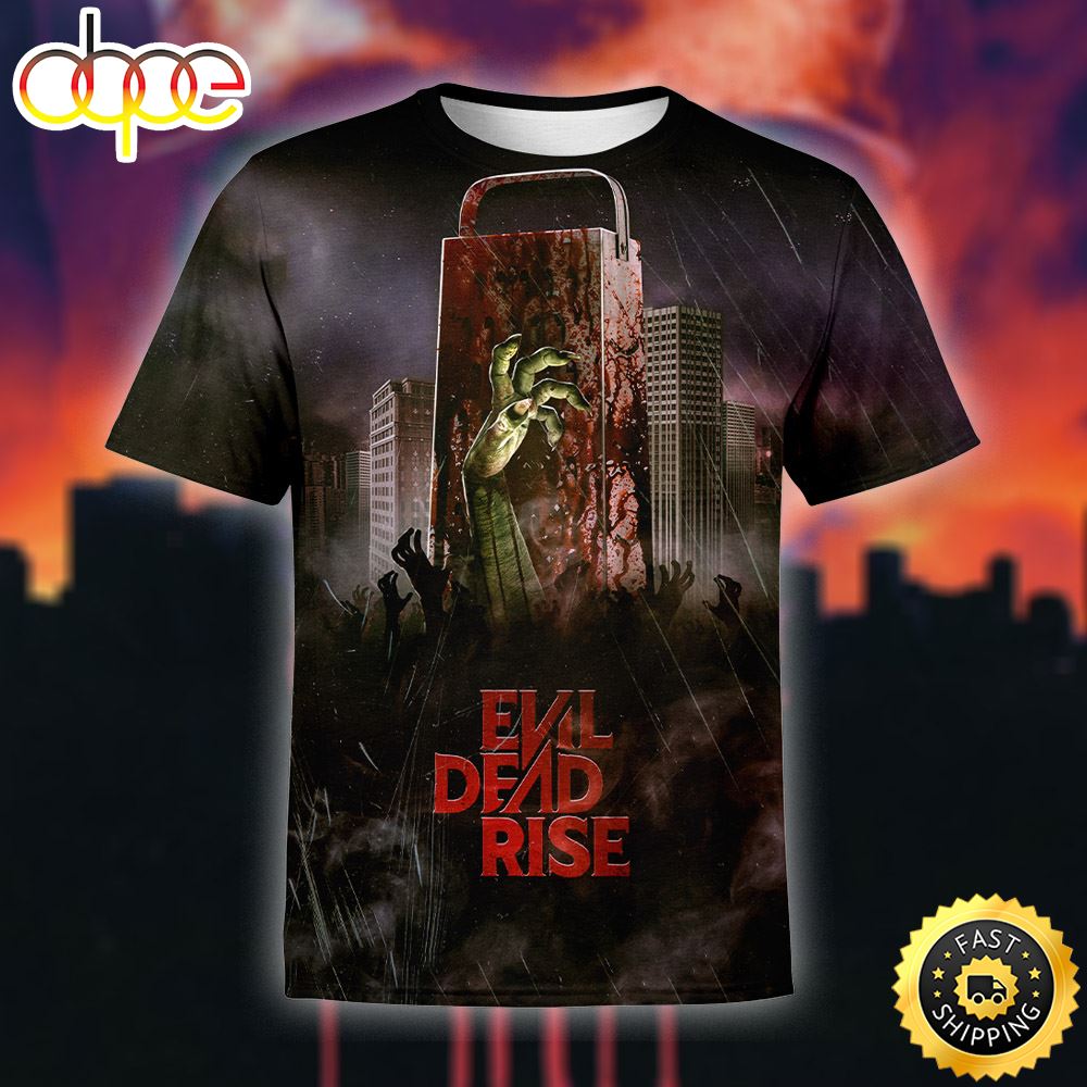 Evil Dead Rise Horror Hand 3d Shirt All Over Print Gdxqzd