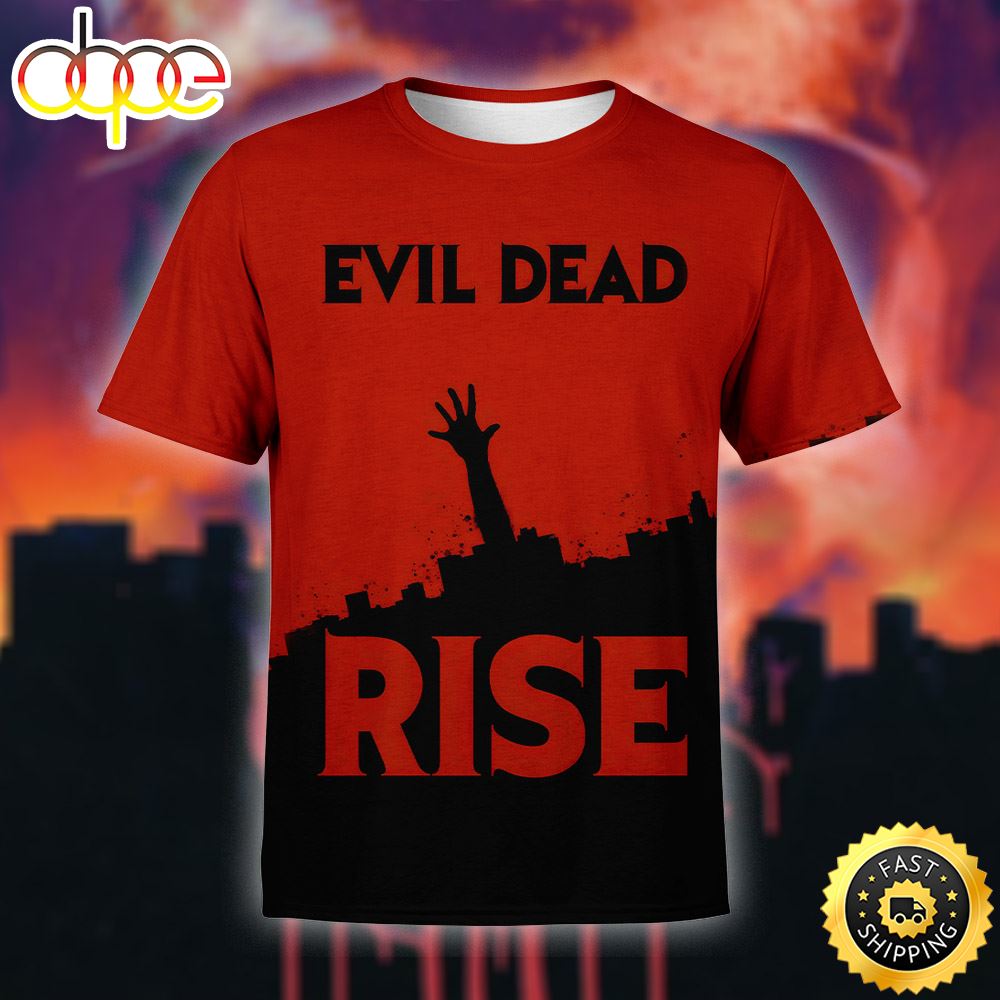 Evil Dead Rise Horror Movie 3d Shirt All Over Print Sbgolz