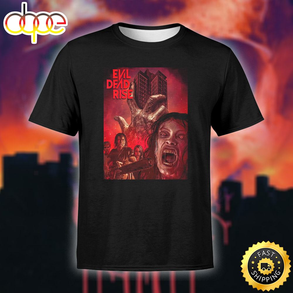 Evil Dead Rise Poster Movie Unisex Black T Shirt Otu3ru