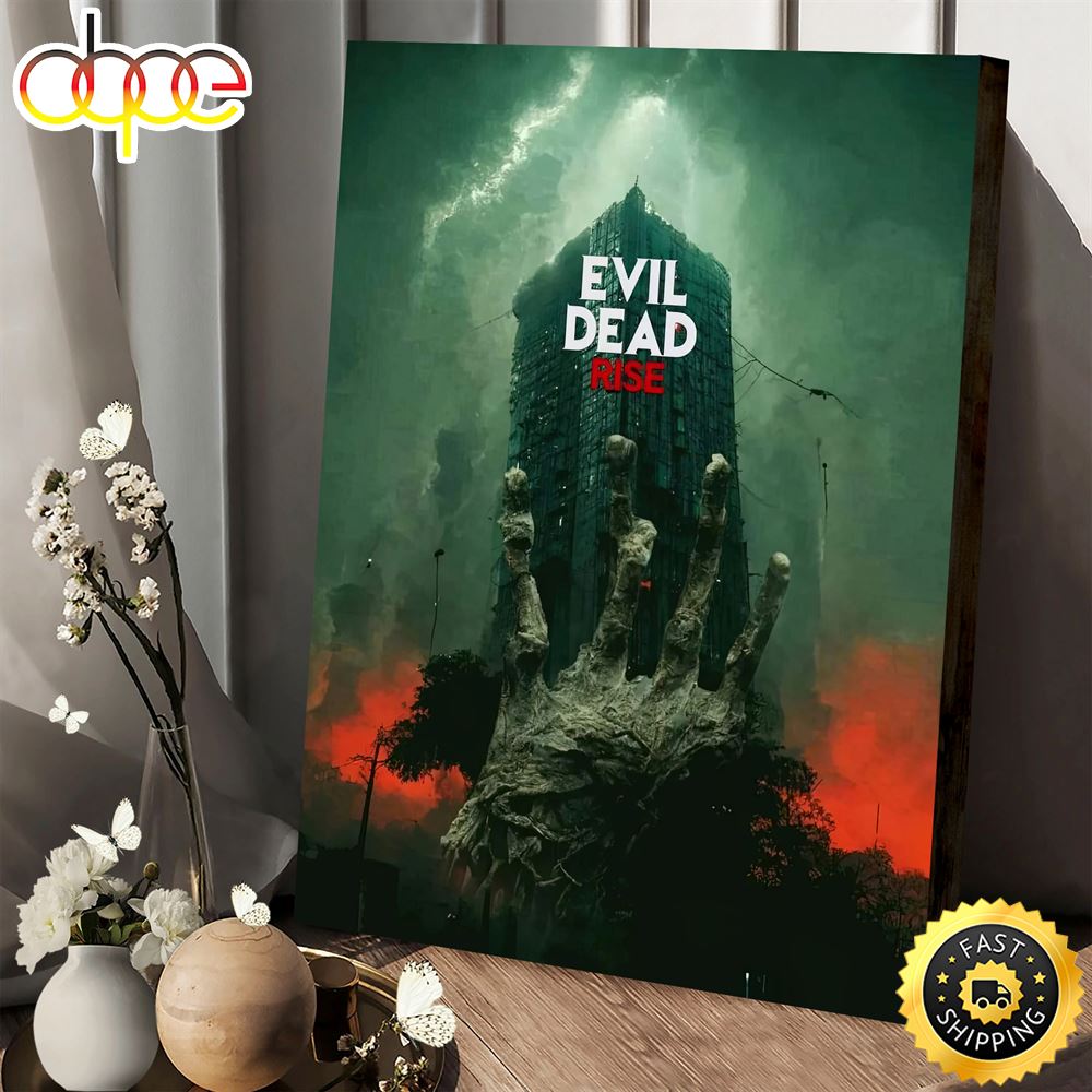 Evil Dead Rise Tree Hand Poster Canvas Vyhxcf