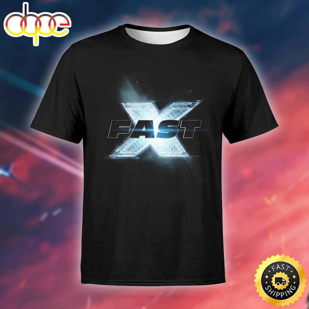Fast X Official Poster With Vin Diesel Unisex T Shirt E1wwan