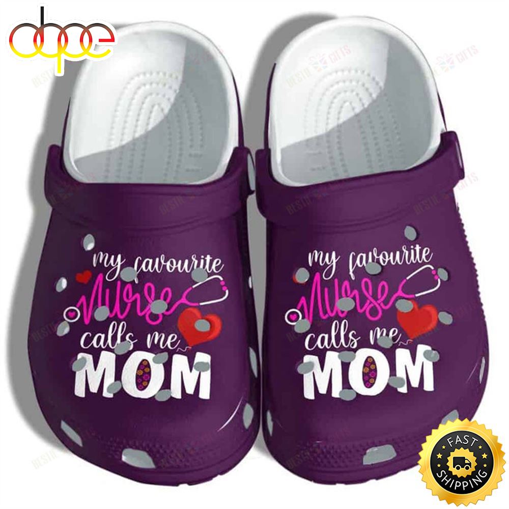 My Favorite Nurse Call Me Mom Crocs Classic Clogs Shoes E2rowq