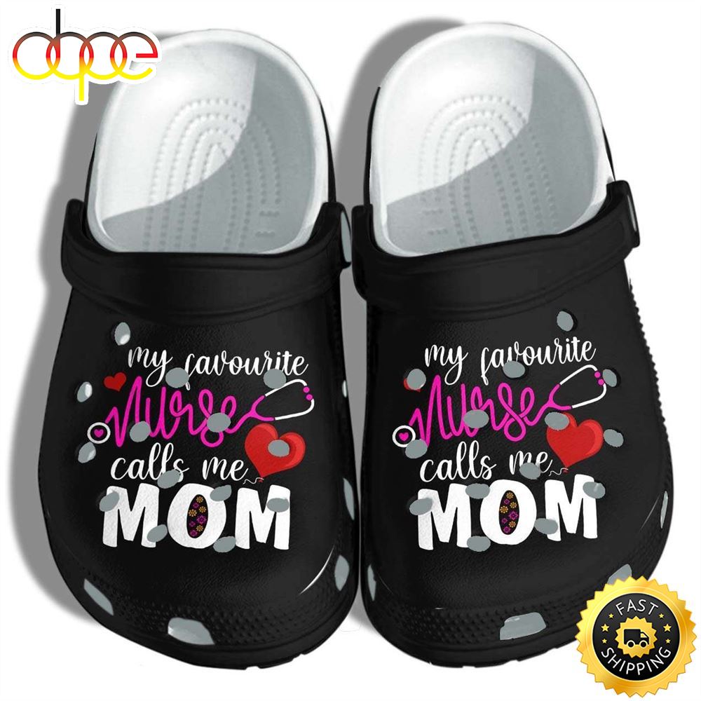 My Favourite Nurse Call Me Mom Crocs Crocband Clog Shoes For Men Women Ypps1t